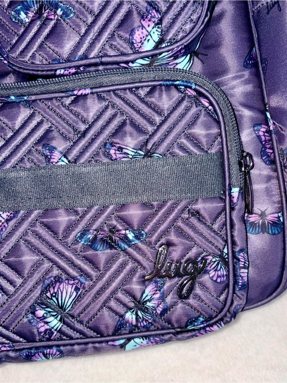 LUG Puddle Jumper LE Quilted Tote Bag NWOT - Picture 2 of 8